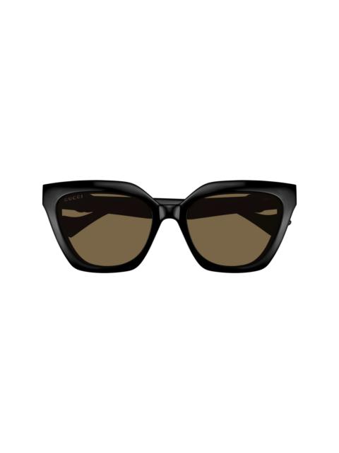 Gg1542s Linea Gg Logo 001 Black Glasses