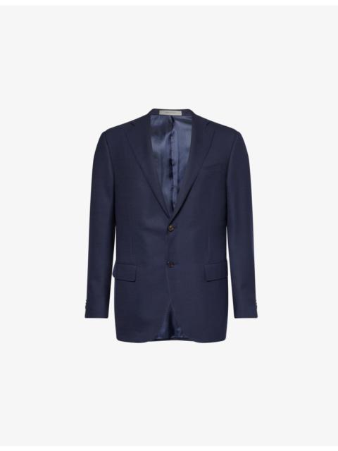 Notched-Lapel Regular-Fit Wool Jacket