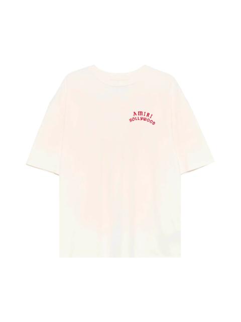 AMIRI Amiri Hollywood Oversized Tee 'Ivory/Red'