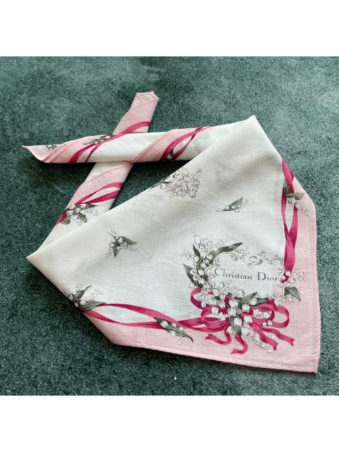 Other Designers Vintage - CHRISTIAN DIOR BANDANA HANDKERCHIEF NECKERCHIEF HEADBAND