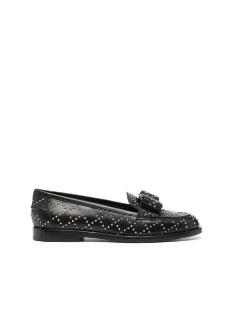 FERRAGAMO Ferragamo Womens Black Loafer Loafers