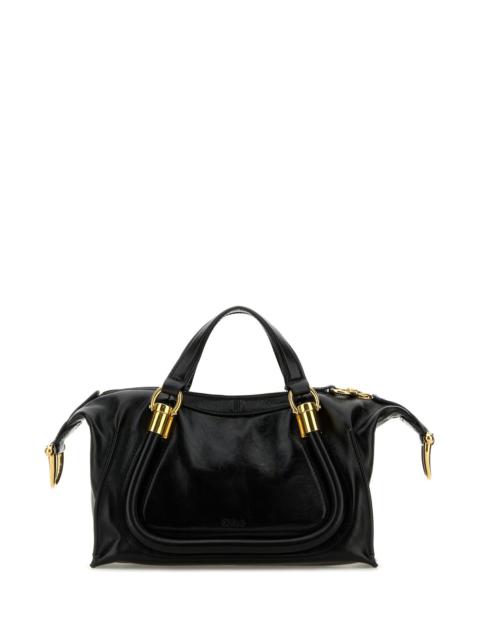 Chloé Black leather Paraty 24 handbag