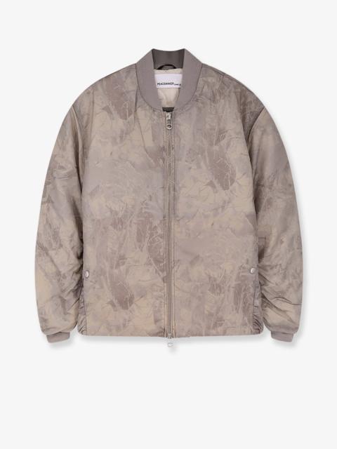 Other Designers Oamc Peacemaker Minimal Printed Fabric Bomber