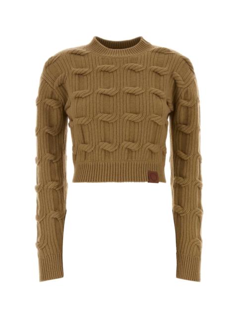 Stella McCartney Camel Wool Sweater