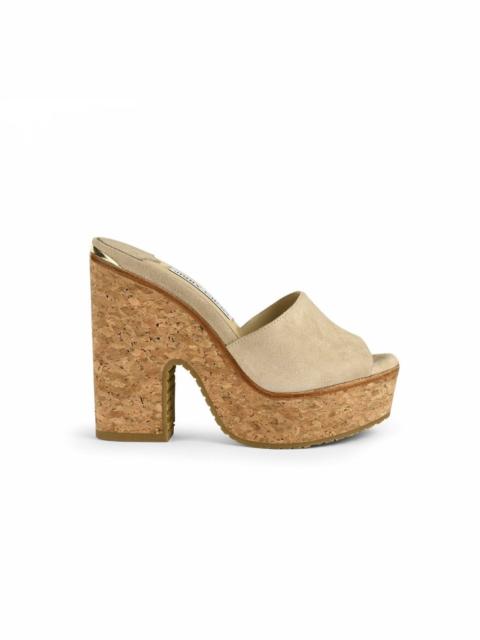 JIMMY CHOO Jimmy Choo Deedee 125 Wedge Mules