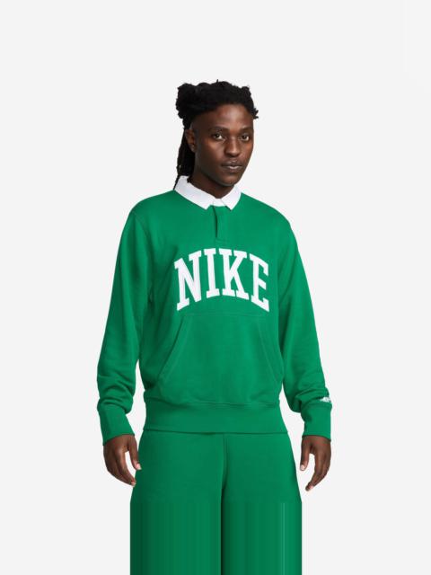 Nike Long Sleeve Club Fleece Polo