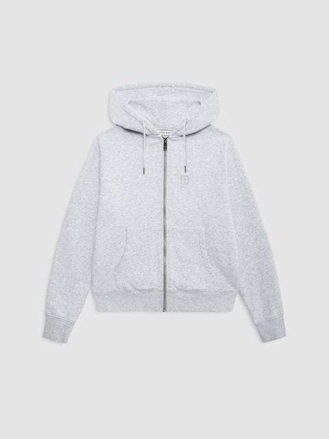 ANINE BING Casper Zip Up Bing - Grey Melange