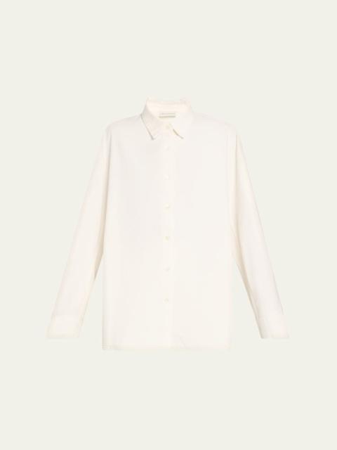 Dries Van Noten Casio Denim Button Down Shirt