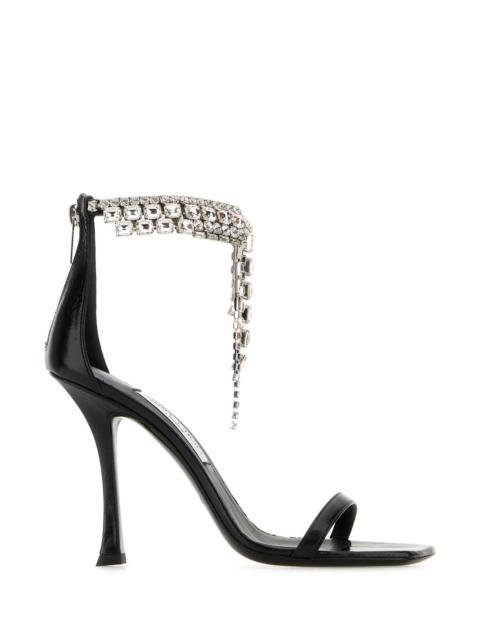 JIMMY CHOO Jimmy Choo Women Black Leather Verity Sandals