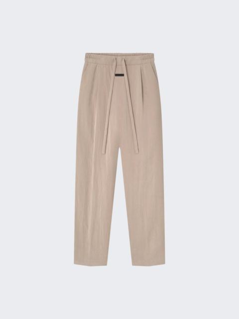 Fear of God Wool Cotton Drawstring Straight Pant Dune Pearl