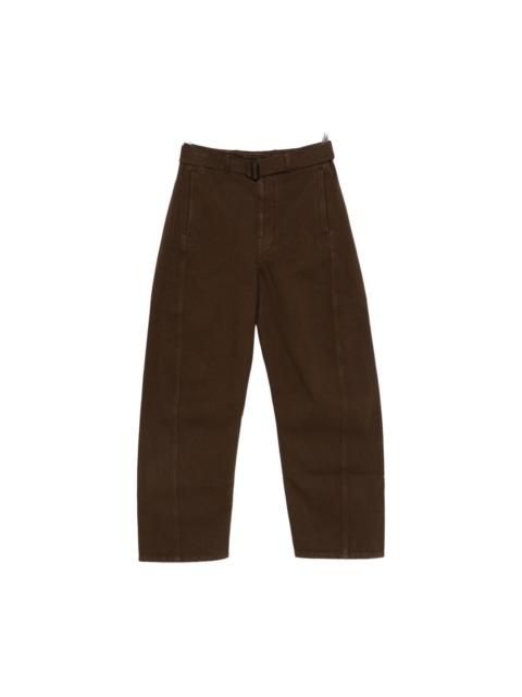 Lemaire Twisted cotton jeans