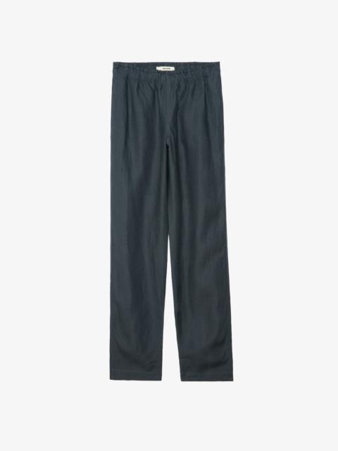 Zadig & Voltaire Pix Linen Pants