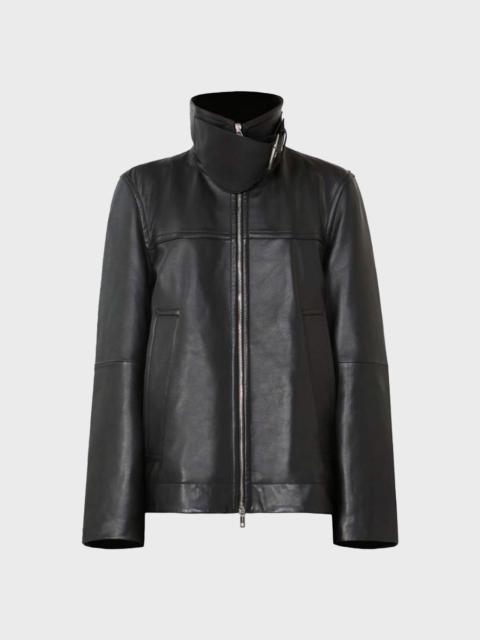 Sportmax Jacket Leather Spxciocca Black