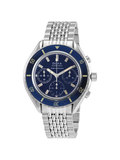 Other Designers Doxa Sub 200 C-Graph Chronograph Automatic Blue Dial Men's Watch 798.10.201.10