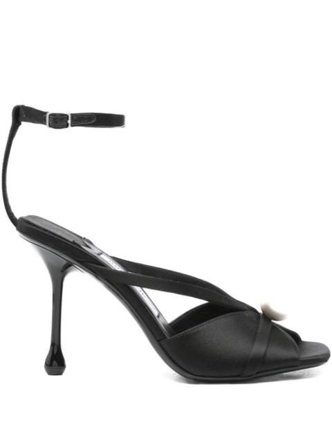 Jimmy Choo Siva 95 satin sandals
