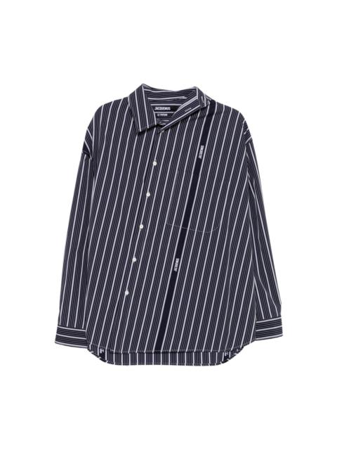 JACQUEMUS Jacquemus Blue Shirts Men