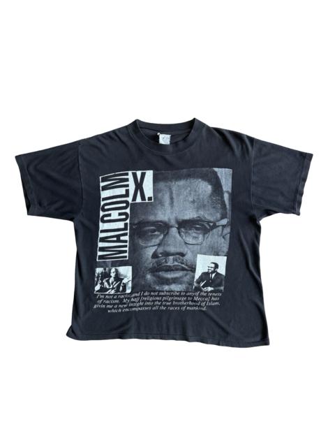 Other Designers Vintage 90's Malcom X Photo T-Shirt SZ L