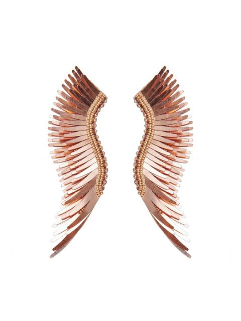 Other Designers Mignonne Gavigan Madeline Pearly Wing Earring in Rose Gold