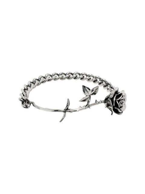 Rose & Chain Bracelet
