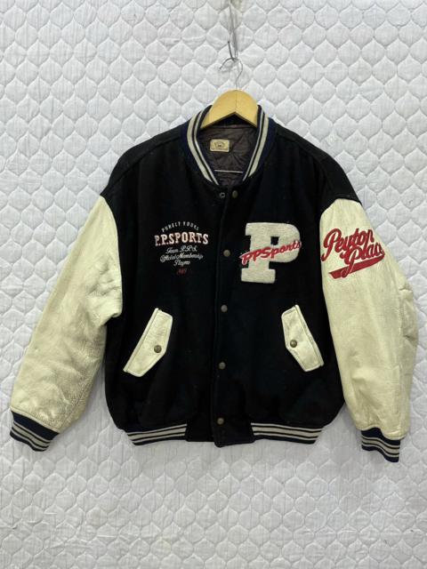 Other Designers PPFM - STEALS VTG PEYTON PLACE VARSITY BOMBER JACKET 1989