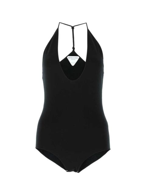 Bottega Veneta Black Cashmere Blend Bodysuit