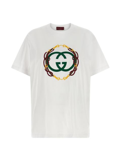 GUCCI 'Incrocio GG' T-shirt