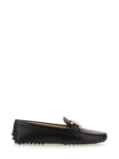 TOD'S LEATHER GOMMINO LOAFER