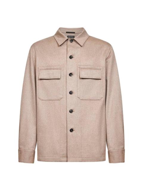 ZEGNA Cashmere Overshirt Oasi