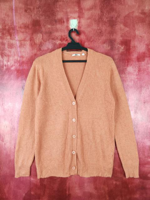 Other Designers Uniqlo - Uniqlo Orange Knitwear Cardigan