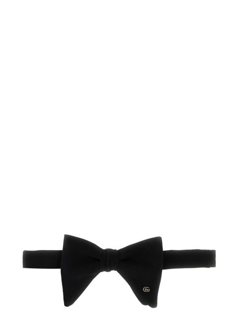 GUCCI Silk crepe bow tie