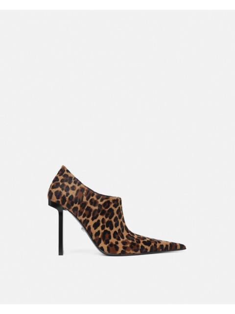VERSACE Versace Leopard Slice Ankle Boots