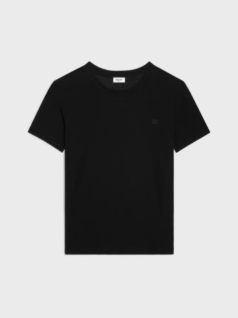 CELINE regular t-shirt IN FINE COTTON JERSEY