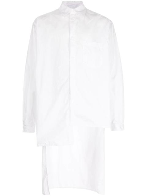 Yohji Yamamoto asymmetric long-sleeve shirt