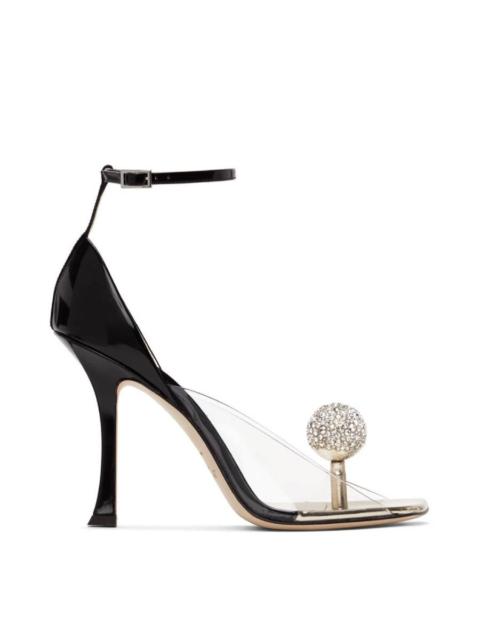 JIMMY CHOO Jimmy Choo Mugler Edition Plexi Heeled Sandals