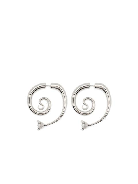PANCONESI Diamanti Serpent Piercings earrings