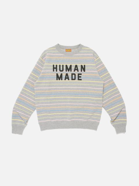 Human Made MULTI STRIPED SWEATSHIRT