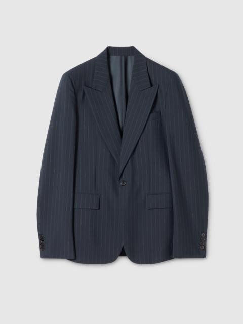 GUCCI Gucci pinstripe wool jacket