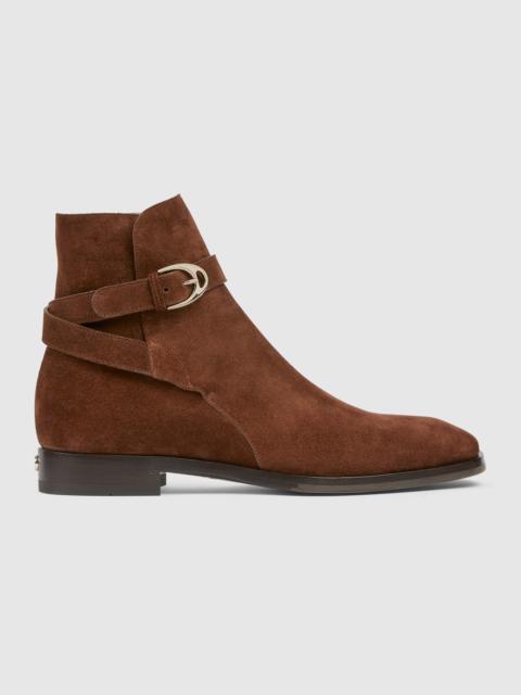 GUCCI Men's ankle boot with buckle