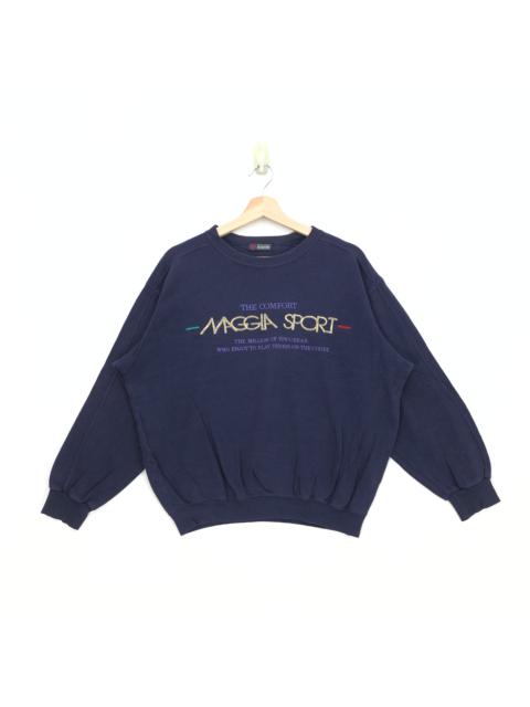 Other Designers Vintage - Vintage Maggia Sport Sweater Scripts Sweatshirt Jumper