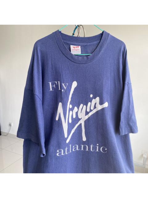 Other Designers Vintage Faded 90s Fly Virgin Atlantic Princess Diana Tee