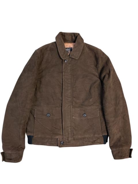 A.P.C. A.P.C Suede Jacket