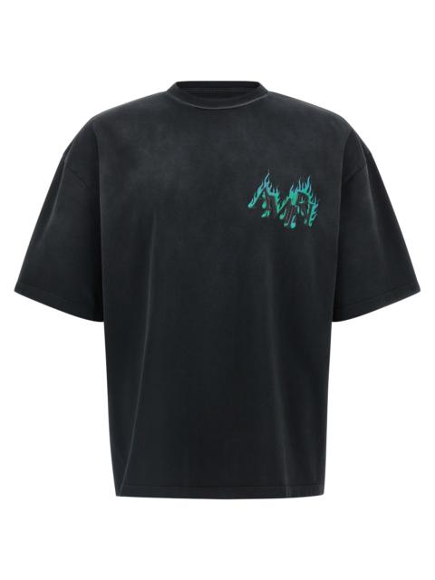 AMIRI Flames T-Shirt Black