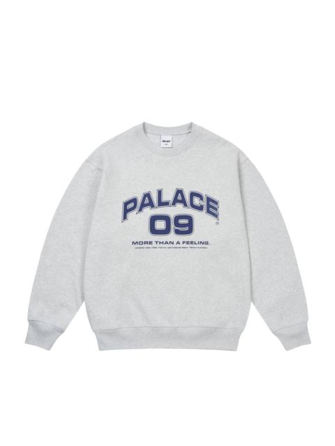 PALACE MORE THAN A FEELING CREW GREY MARL