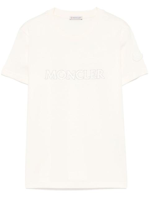 Moncler Moncler Women Logo Cotton T-Shirt
