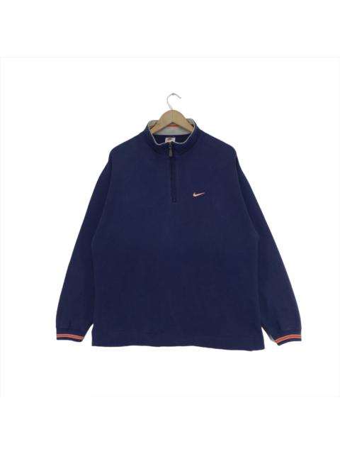 Nike Vintage Nike Small Swoosh Sweatshirt Half Zip