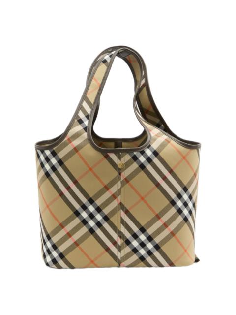 Burberry Small Check Tote Bag