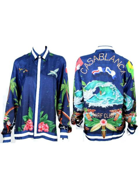 Casablanca Surf Club Silk Shirt