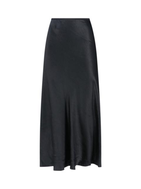 Maison Margiela Satin Midi Skirt