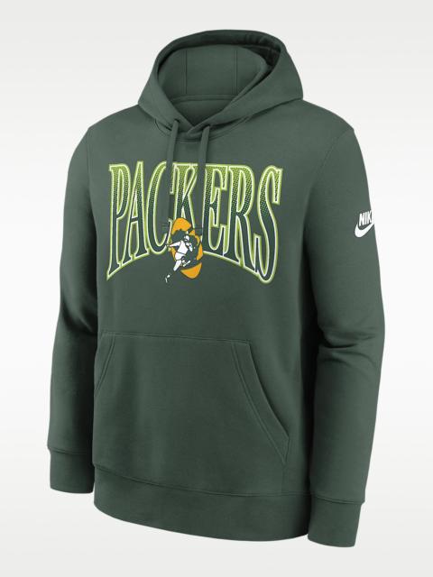 Nike Green Bay Packers Rewind Club Men's Nike NFL Pullover Hoodie