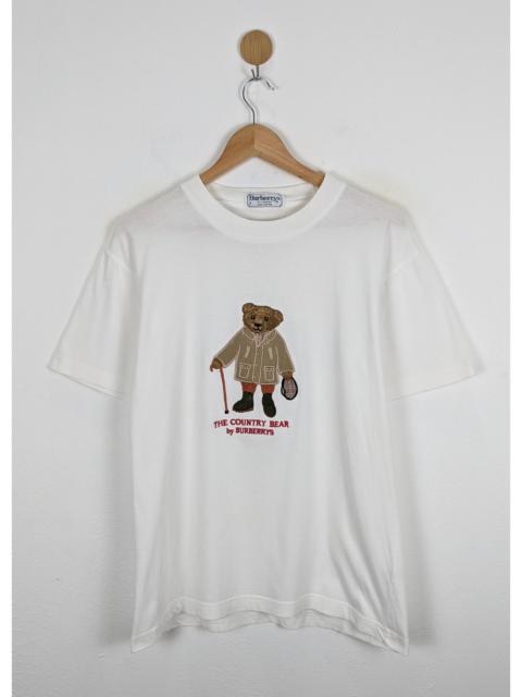 Burberry Vintage Burberry The Country Bear Embroidery Shirt